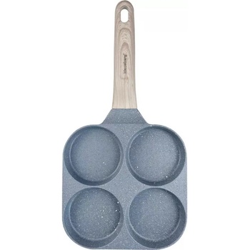 Klausberg Тиган с 4 отделения Klausberg KB 7822, 18.5 см, Мраморно покритие, Индукция, Сив (9999KB7822)