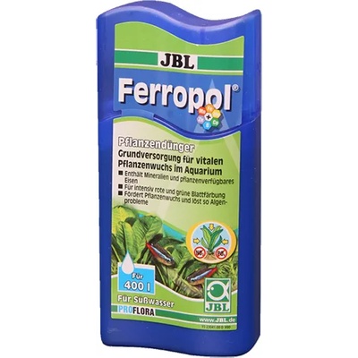 JBL Ferropol - Основна течна тор за аквариумни растения с микроелементи 100 мл