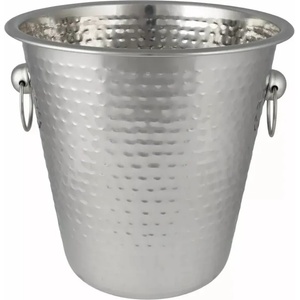 KINGHOFF Шампаниера Kinghoff KH 1505, 21 см, Релефен екстериор, Инокс (9999KH1505)