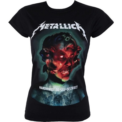 Tričko metal NNM Metallica Hardwired Album Cover černá