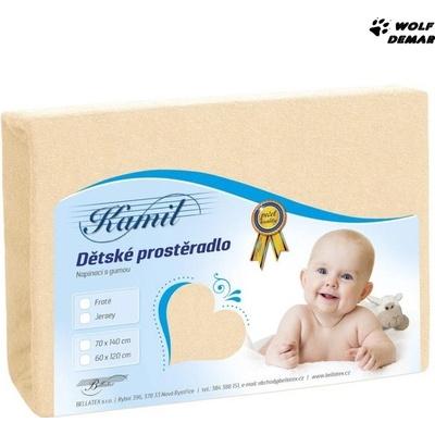Bellatex froté prostěradlo citrus 70x140