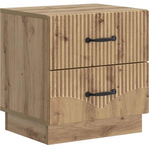vidaXL Нощен шкаф Дъб артизан 43 x 34, 5 x 44, 5 см Инженерна дървесина (895233)