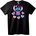 NOONEBRAND Тениска Stitch любовни сърца - XL, White