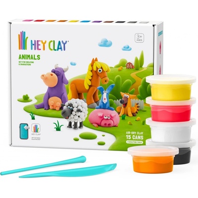 Modelovacia hmota Hey Clay Zvieratá