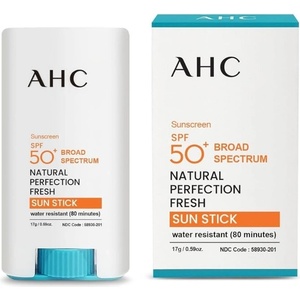 AHC Слънцезащитен стик за лице и тяло SPF50 AHC Natural Perfection Fresh Sun Stick SPF50+ (AHC092258)