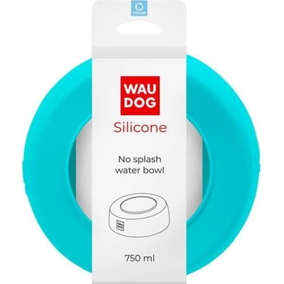 Waudog Miska silikón no splash 0,750 l