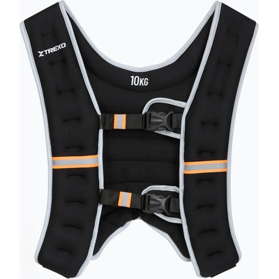 XTREXO ТРЕКСО тренировъчна жилетка с тежести черна wv-10