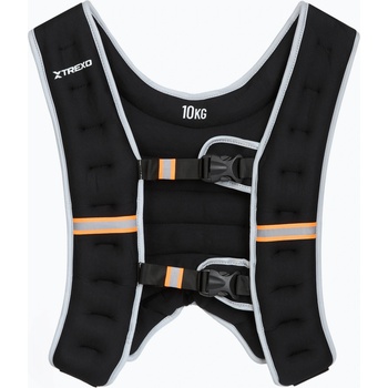 XTREXO ТРЕКСО тренировъчна жилетка с тежести черна wv-10
