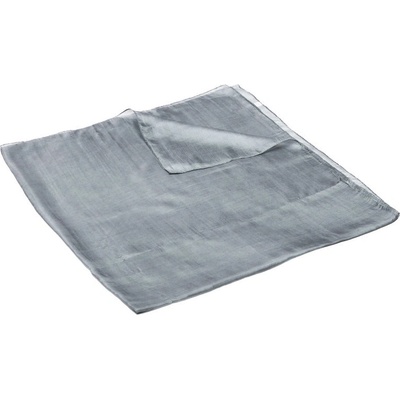 hedvábný šátek jednobarevný šedý – Zboží Dáma