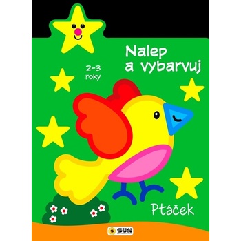 Nalep a vybarvuj ptáček