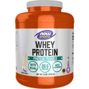 NOW Whey Protein [2722 грама] Ванилия
