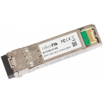 MikroTik Оптичен модул MikroTik S+31DLC10D, SFP/SFP+/SFP28 (S+31DLC10D)