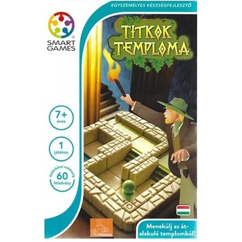 SmartGames Храмът на тайните - логическа игра с инструкции на унгарски език (14814-182)