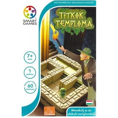 SmartGames Храмът на тайните - логическа игра с инструкции на унгарски език (14814-182)