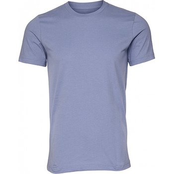 Bella+Canvas Vypasovné měkčené tričko v střihu Lavender blue CV3001