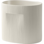 MUUTO Кашпа Ridge 24 см бяла (44654)