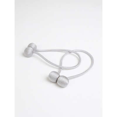 MKLuzkoviny.cz Magnetická spona na závěsy Daniela (2ks) - šedá – Hledejceny.cz