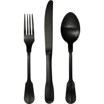 Herdmar (Португалия) Комплект прибори за хранене HERDMAR MADRID с черно PVD покритие - 24 части (Herdmar 076-5665-0517-150-0001)