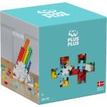 Plus-Plus 3976 Ingenious construction toy, rainbow, creative building blocks, building block set for children, 600 pieces (3976)