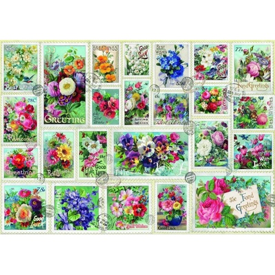 BlueBird Stamp Flower Collection 2000 dílků