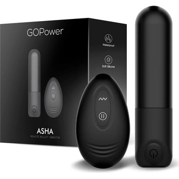 Asha Vibrating Bullet with Remote Control USB