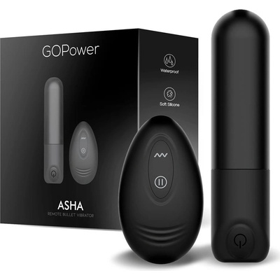 Asha Vibrating Bullet with Remote Control USB