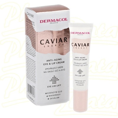 Dermacol Caviar Energy eye and Lip Cream zpevňující krém na okolí očí a rtů 15 ml – Zbozi.Blesk.cz
