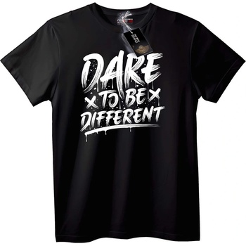 NOONEBRAND Тениска Дръзни да бъдеш различен - 2XL, White