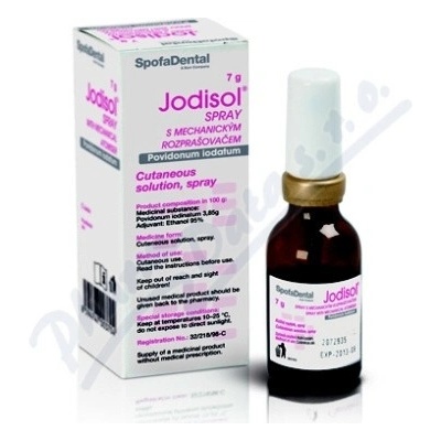 Jodisol spray s mech.rozp. drm.spr. 75 g
