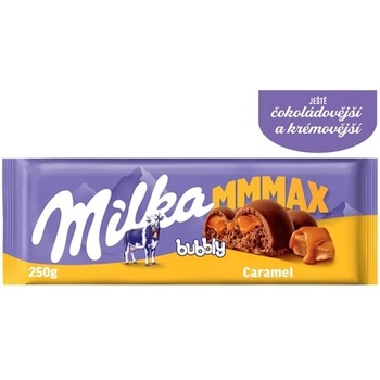 Milka Bubbly caramel 250 g