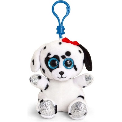 Keel Toys Плюшена играчка с клипс за раница Keel toys - Далматинец, 12 cm (SF6556)