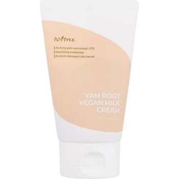 ISNTREE Yam Root Vegan Milk Cream хидратиращ крем за лице 80 ml за жени