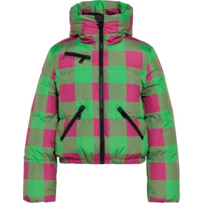 Goldbergh Cabin Ski Jacket Green/Pink