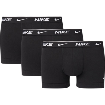 Nike Мъжки боксерки Nike 3 Pack Everyday Cotton Trunks Mens - Black UB1