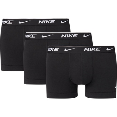Nike Мъжки боксерки Nike 3 Pack Everyday Cotton Trunks Mens - Black UB1