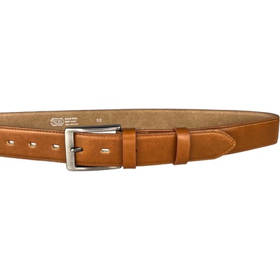 Penny Belts pánský kožený opasek 35-020-4-42 světle hnědý