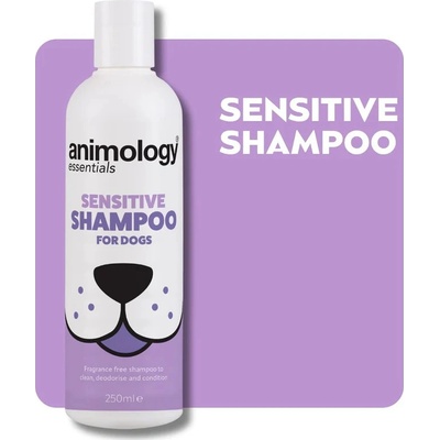 Animology Essentials Sensitive Šampón pre psy s citlivou pokožkou 250 ml