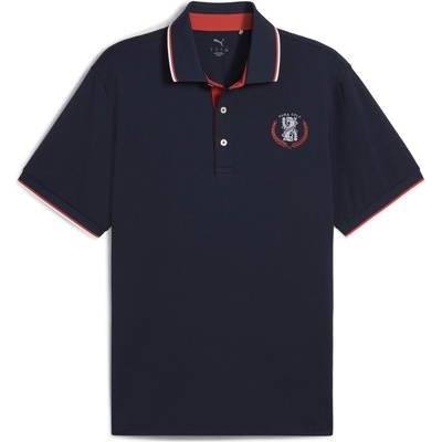 PUMA Блуза с яка Puma Men's City Polo Short Sleeve Performance Polo Shirt - D. Navy/Wht