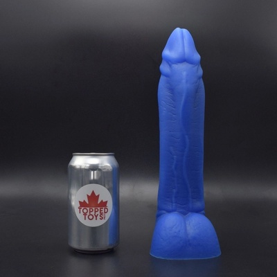 Topped Toys Artemis 80 Blue Steel prémiové silikonové dildo 29,5 x 6,3 cm