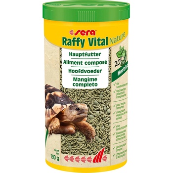 Sera Икономична опаковка: 2x1000ml Sera Raffy Vital Nature храна за костенурки