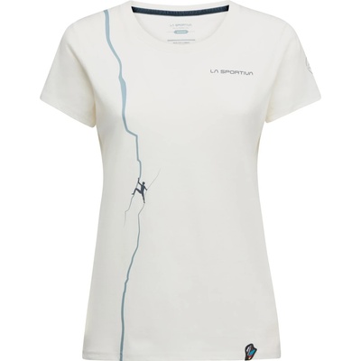 La Sportiva Дамска тениска La Sportiva Women's Route T-shirt - Chalk / Limestone (916-2223-0712)
