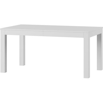 SZYNAKA Trendline Jídelní stůl rozkládací - VENUS, 160/206/253/300 x 90, matná bílá
