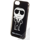 Pouzdra a kryty na mobilní telefony Pouzdro Karl Lagerfeld K-Team TPU iPhone 6/6S černé