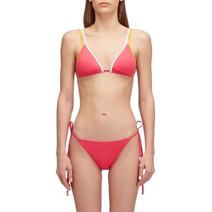 SUNDEK Reese triangle top and lace-up briefs bikini - Pink (Pitaya 01)