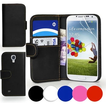 Image 1 of Samsung I9500 Galaxy S4 Wallet Калъф + Скрийн Протектор