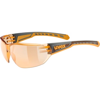 uvex Слънчеви очила Uvex Equate Cat. 1 (VLT 72%) Sunglasses - Smoke / Orange - размер One Size (205-6233-0111)