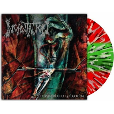 Incantation - Onward To Golgotha Live Splatter Vinyl LP