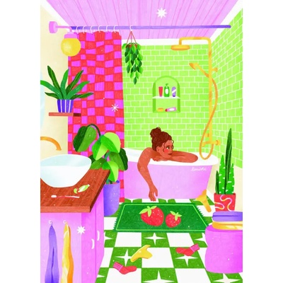 Pieces & Peace - Puzzle Bathroom - 500 piese