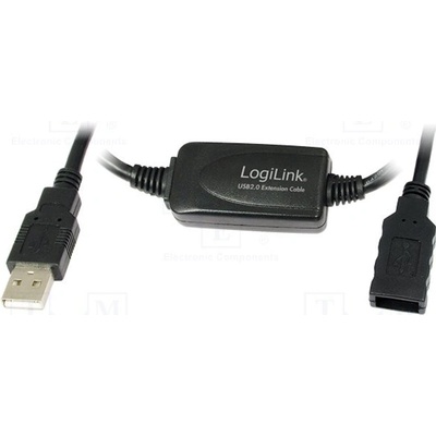 Logilink UA0145 Repeater USB, USB 1.1,USB 2.0, USB A zásuvka, USB A vidlice, 15m