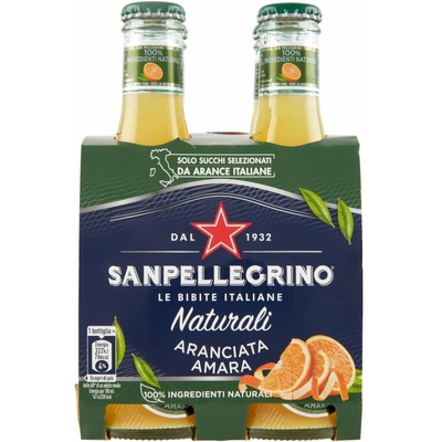 Sanpellegrino limonáda z horkého pomaranča natural 4 x 0,2 l
